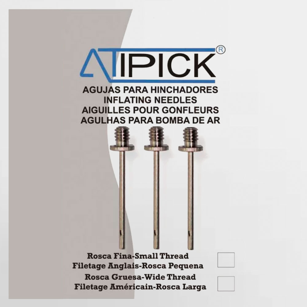 ATIPICK AGUJA BLISTER 3 ROSCA FINA - ACS24003