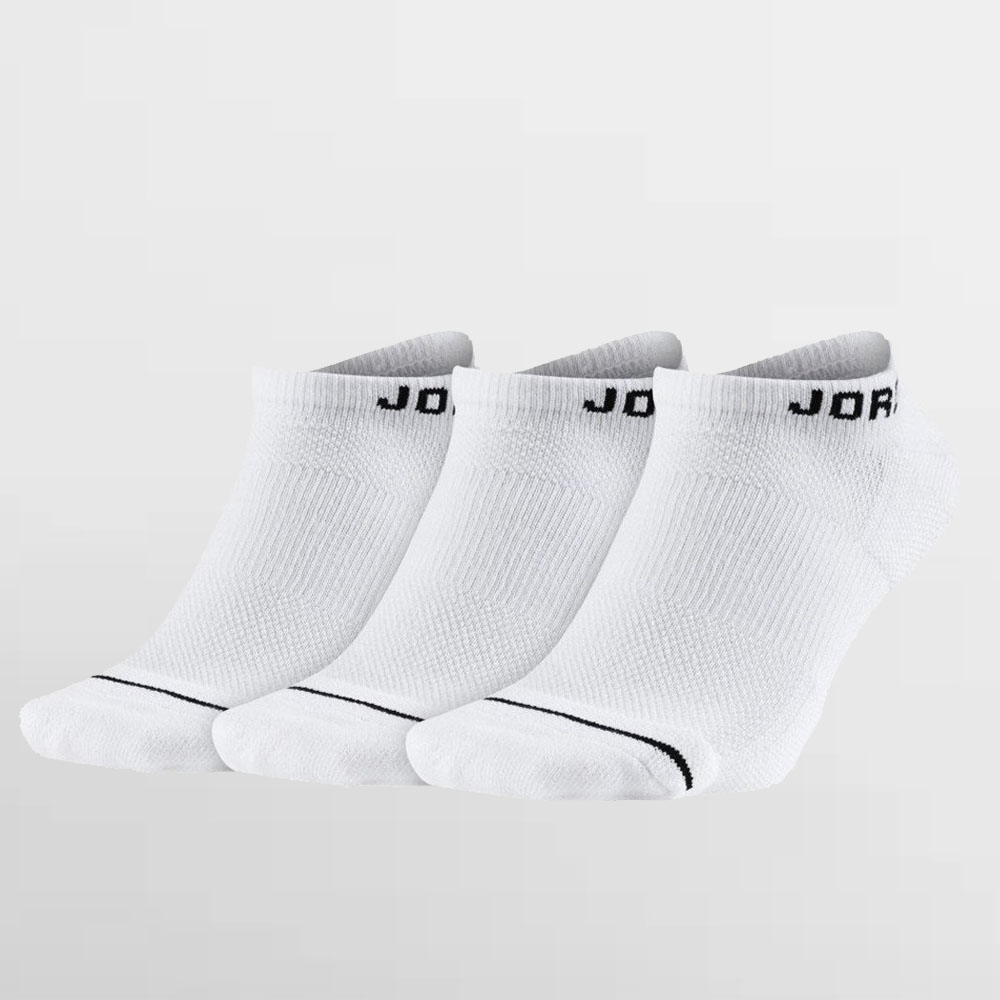 NIKE CALCETIN PACK 3 UNISEX JORDAN JUMPMAN NO-SHOW SOCKS - SX5546 100