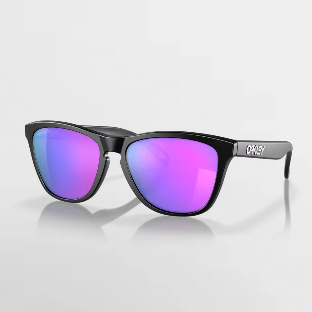 OAKLEY GAFA FROGSKINS MATTE BLACK PRIZM(FRH6) - OO9013-H6
