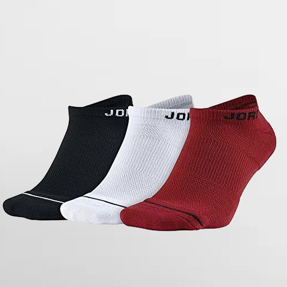 NIKE CALCETIN PACK 3 UNISEX JORDAN JUMPMAN NO-SHOW SOCKS - SX5546 011