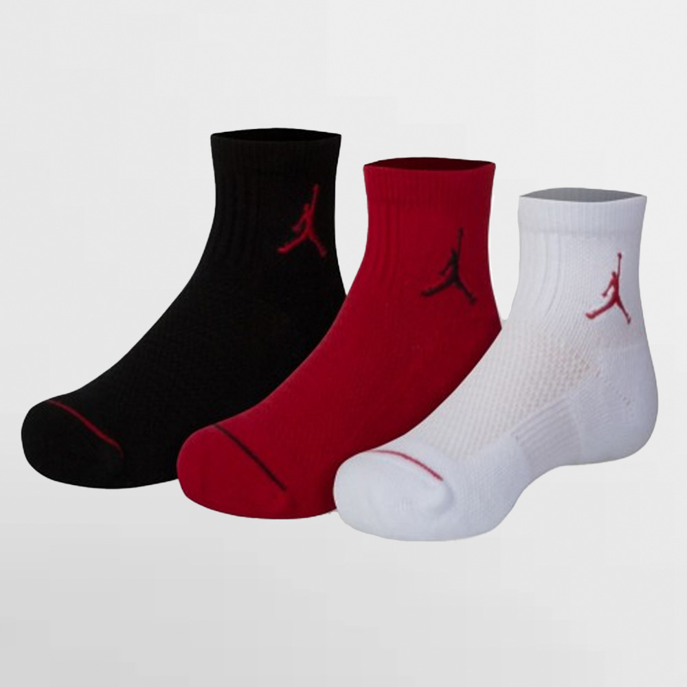 NIKE KIDS CALCETIN PACK 3 JORDAN JUMPMAN ANKLE 3PK - J0009 R78