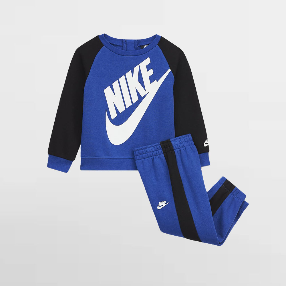 NIKE KIDS CHANDAL INF. OVERSIZED FUTURA CREW SET - 66F563 U89