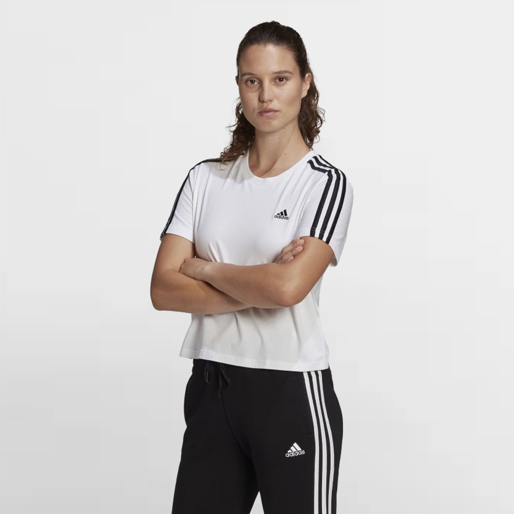 ADIDAS CAMISETA W. 3S CROP TEE - GL0778