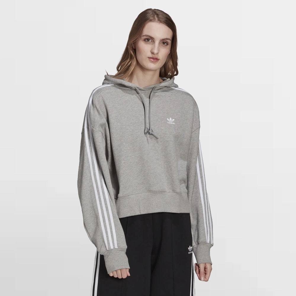 ADIDAS CANGURO W. SHORT HOODIE CROP - H34615