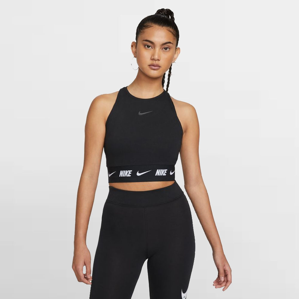 NIKE TOP W NSW CROP TAPE TOP - DQ9315 010