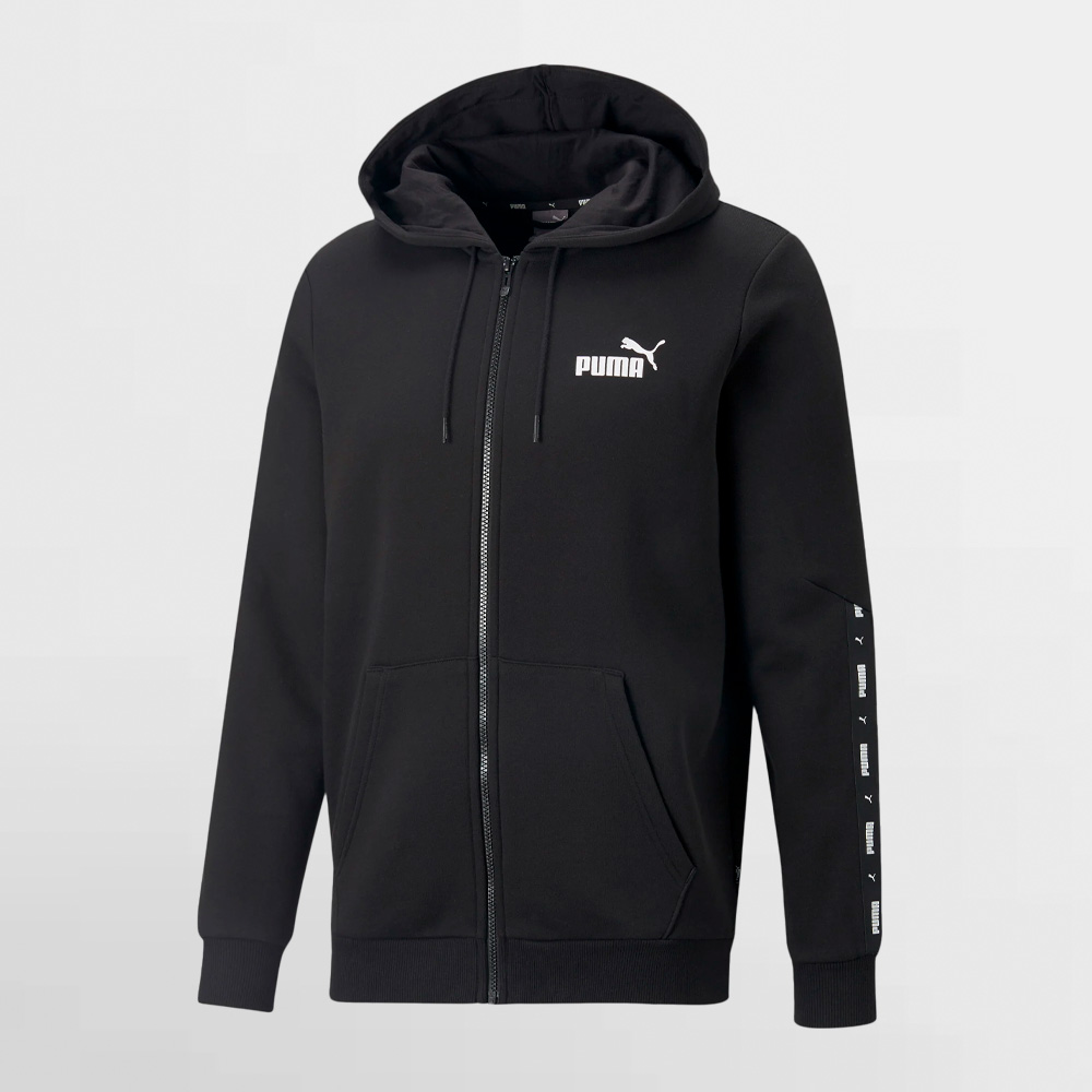 PUMA FZ ESS+ TAPE FULL-ZIP HOODIE - 670270 01