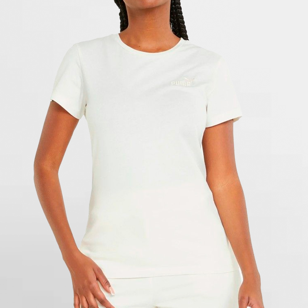 PUMA W. ESS+ EMBROIDERY TEE - 848331 99