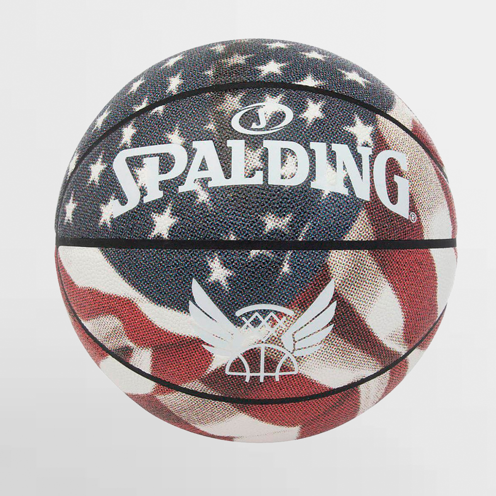 SPALDING BALON TREND STARS STRIPES RUBBER - 689344412016