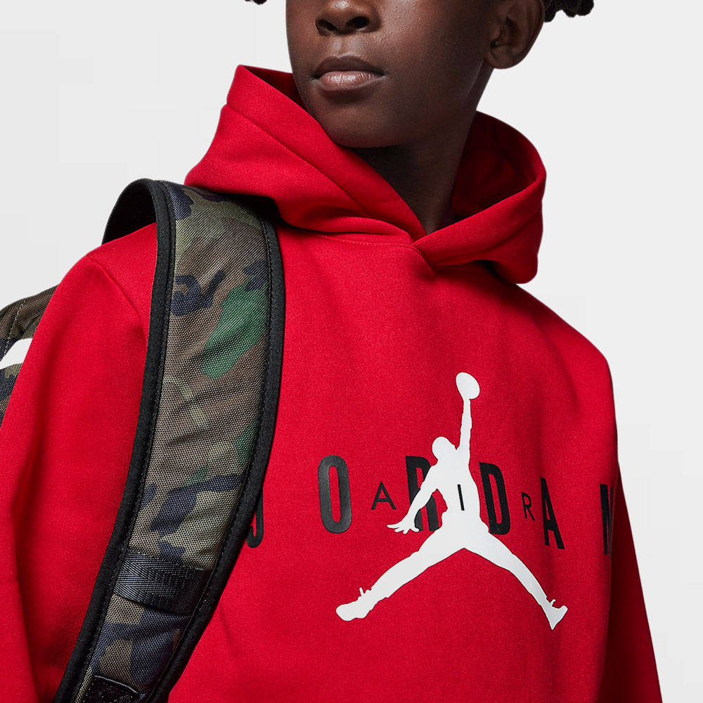 NIKE CANGURO K. JUMPMAN SUSTAINABLE PULL OVER HOOD - 95B910 R78