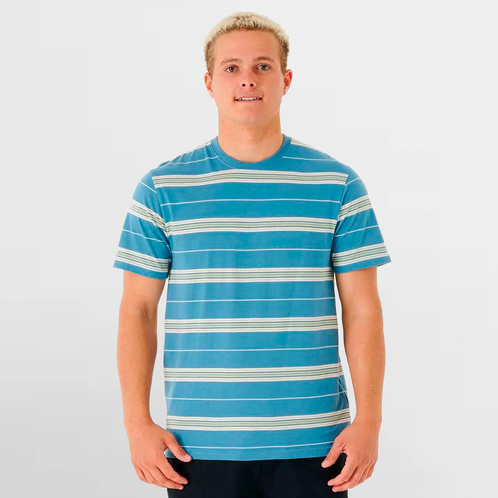 RIP CURL CAMISETA SURF REVIVAL STRIPE TEE - 03MMTE 3458