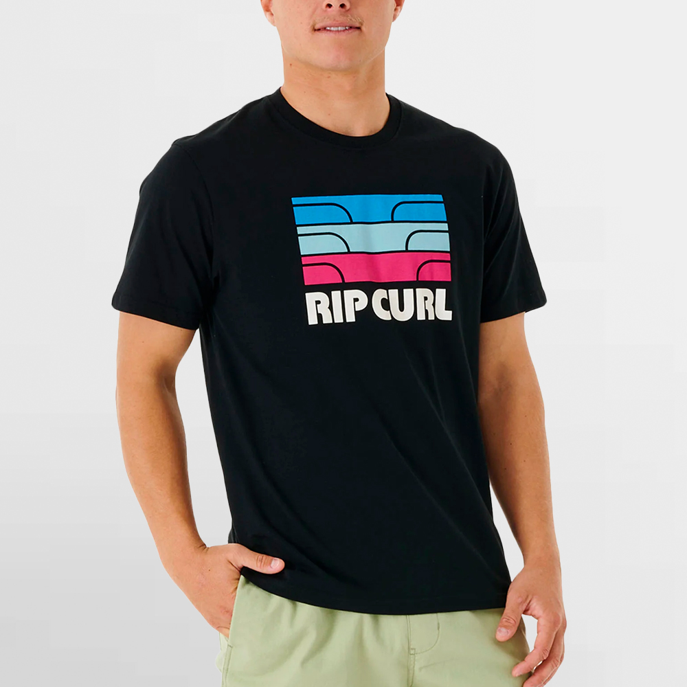 RIP CURL CAMISETA SURF REVIVAL WAVING TEE - 03NMTE 0090