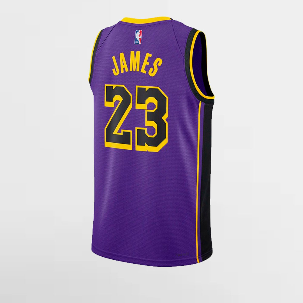 NIKE CAMISILLA K. SWINGMAN JSY LAKERS ( LEBRON ) - EY2B7BXJP