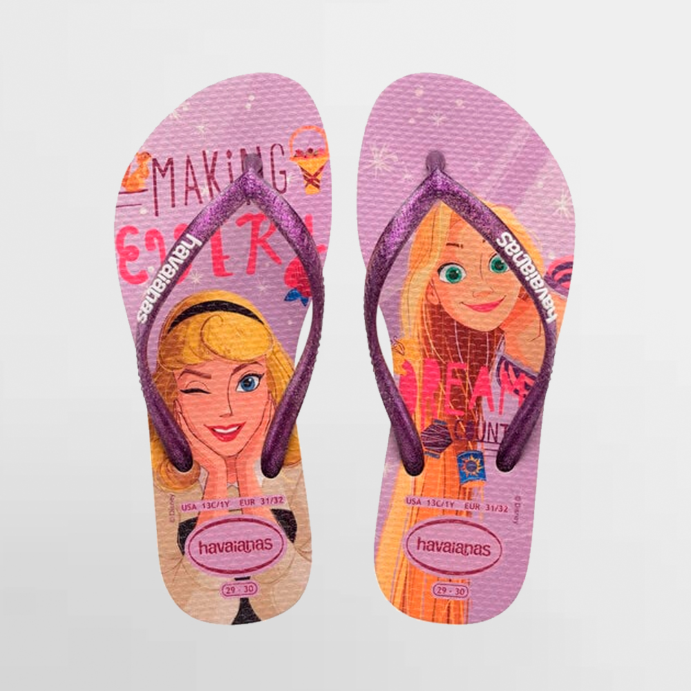 HAVAIANAS SANDALIA SLIM PRINCESS TD/PS - 4123328.0121