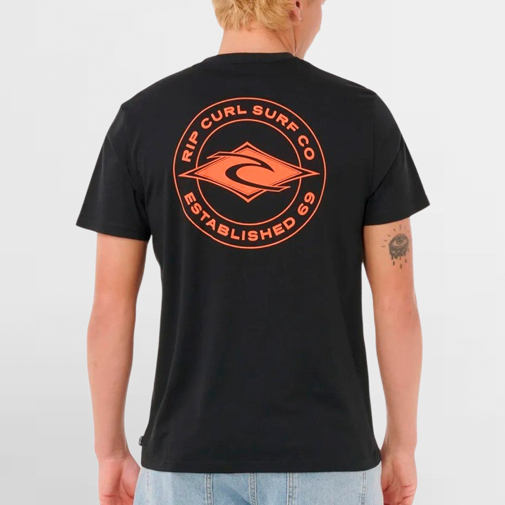 RIP CURL CAMISETA SURF REVIVAL VIBRATIONS TEE - 00EMTE 0090