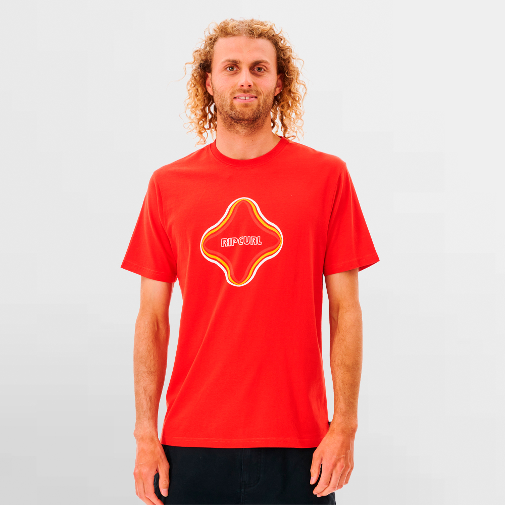 RIP CURL CAMISETA SURF REVIVAL VIBRATIONS TEE - 00EMTE 8426