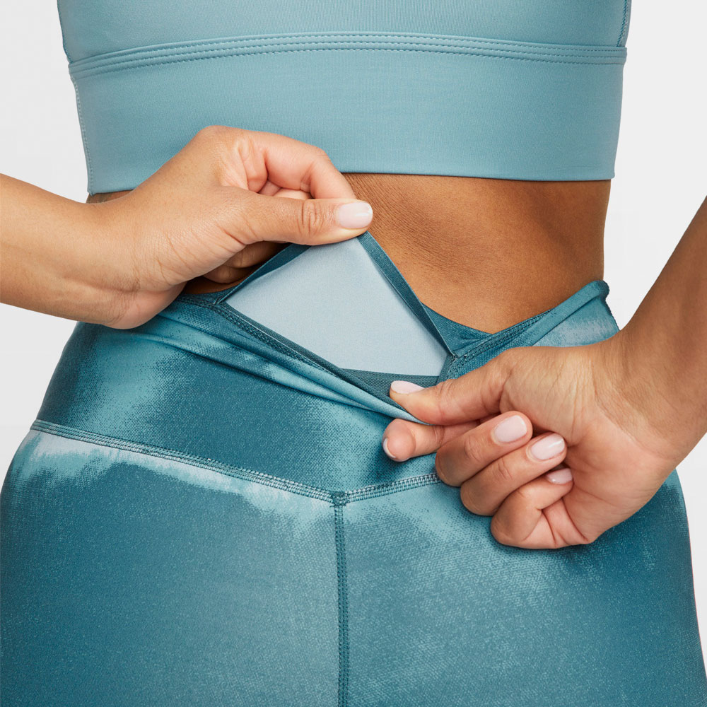 NIKE LEGGING W. ONE LUXE DF MR TGHT AOP - DM7619 058