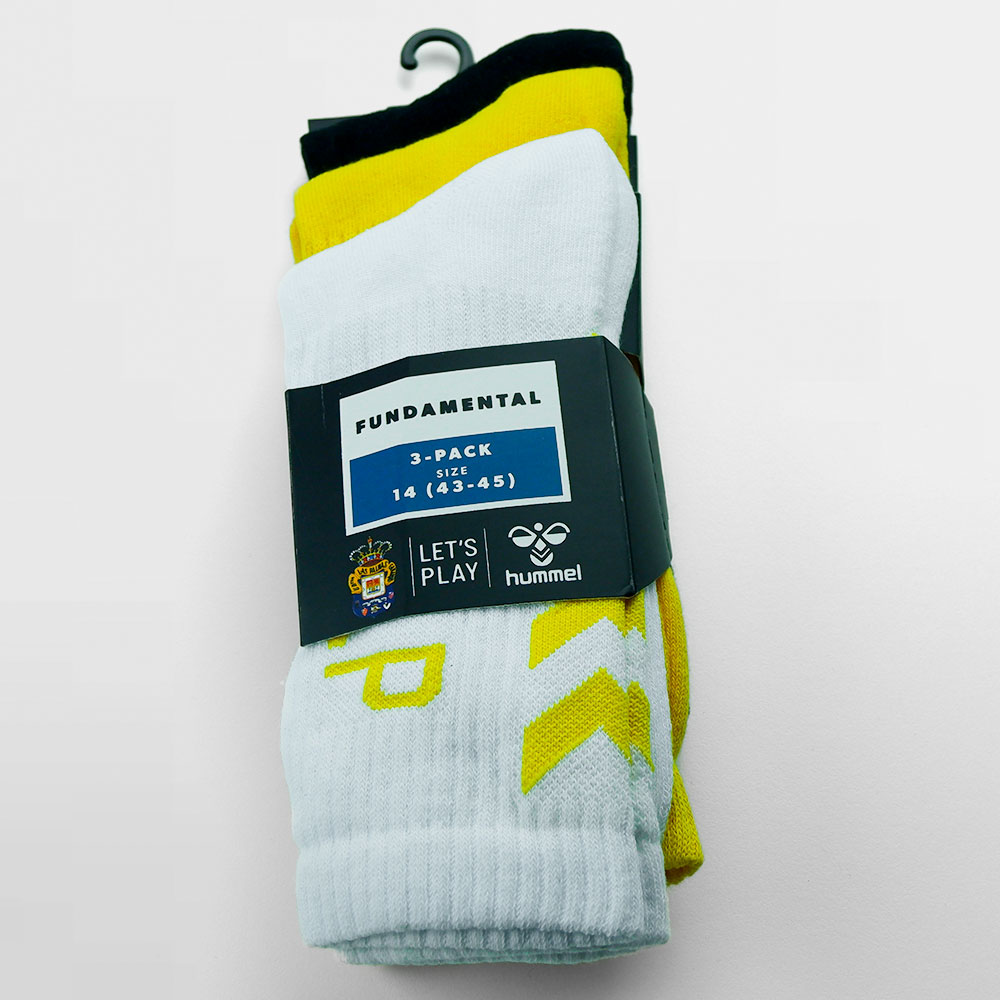 HUMMEL CALCETIN PACK 3 UD  FAN MIDDLE SOCKS - 223356 9023