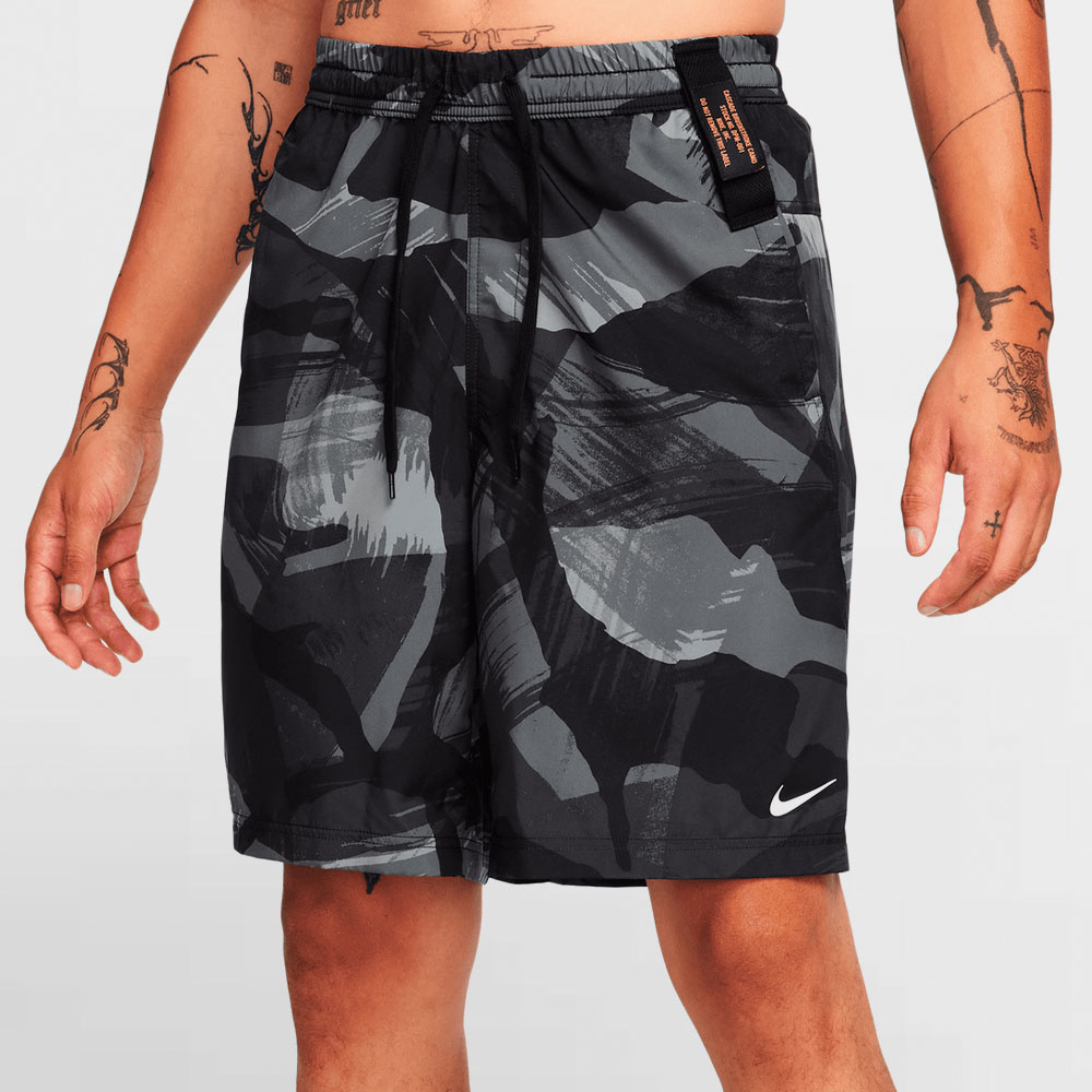 NIKE PANT. CORTO DF FORM 9UL SHORT CAMO - FN3046 010