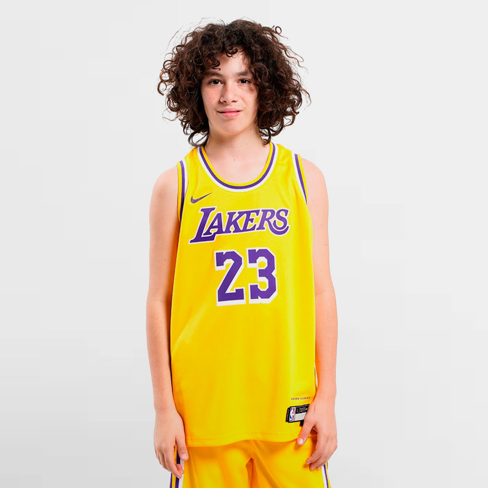 NIKE CAMISILLA K. ICON SWINGMAN JSY LAKERS ( LEBRON ) - EZ2B7BX2P00