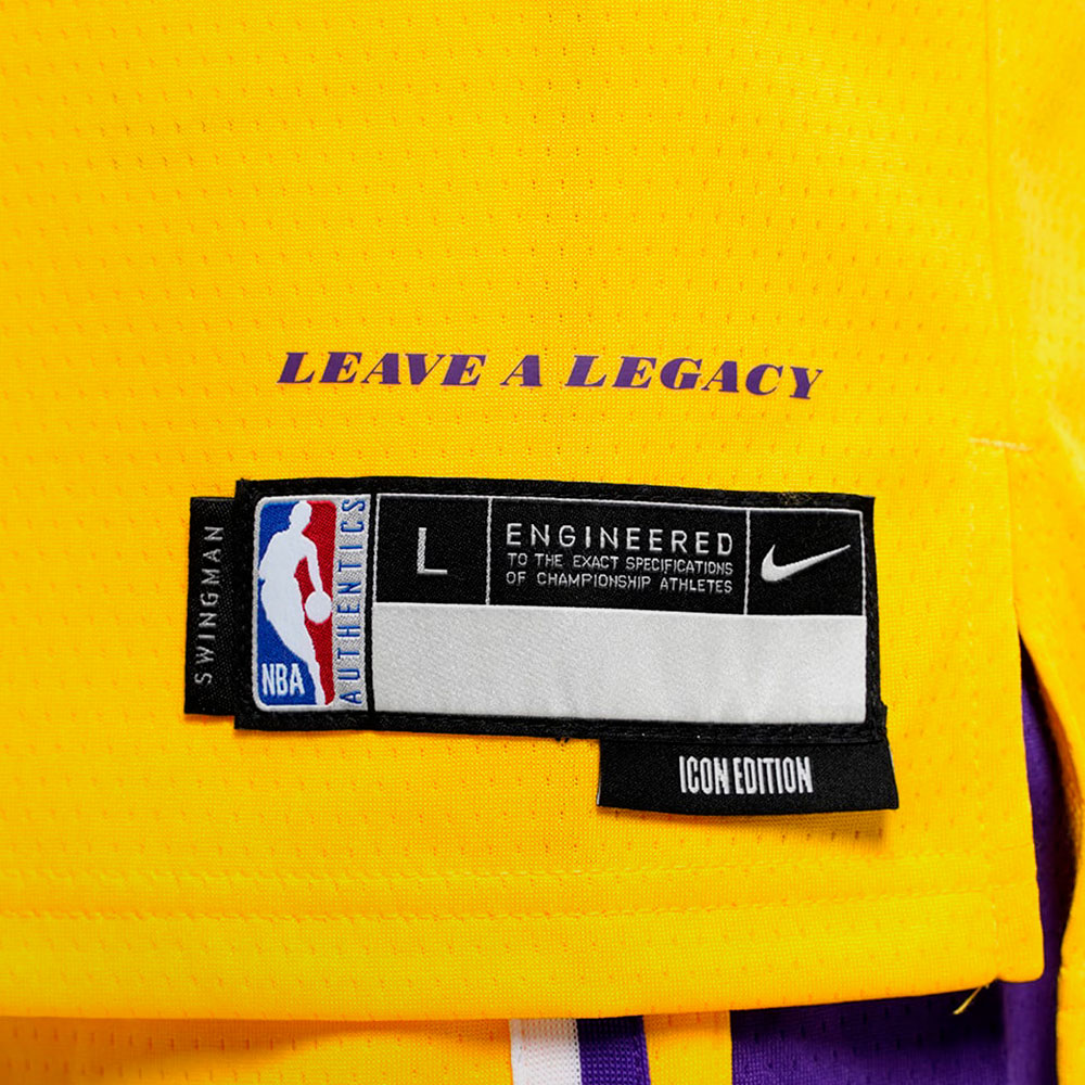 NIKE CAMISILLA K. ICON SWINGMAN JSY LAKERS ( LEBRON ) - EZ2B7BX2P00