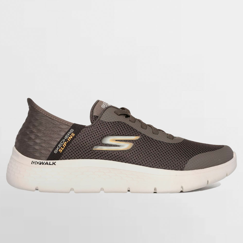 SKECHERS CALZADO GO WALK FLEX HANDS UP - 216324 BRN