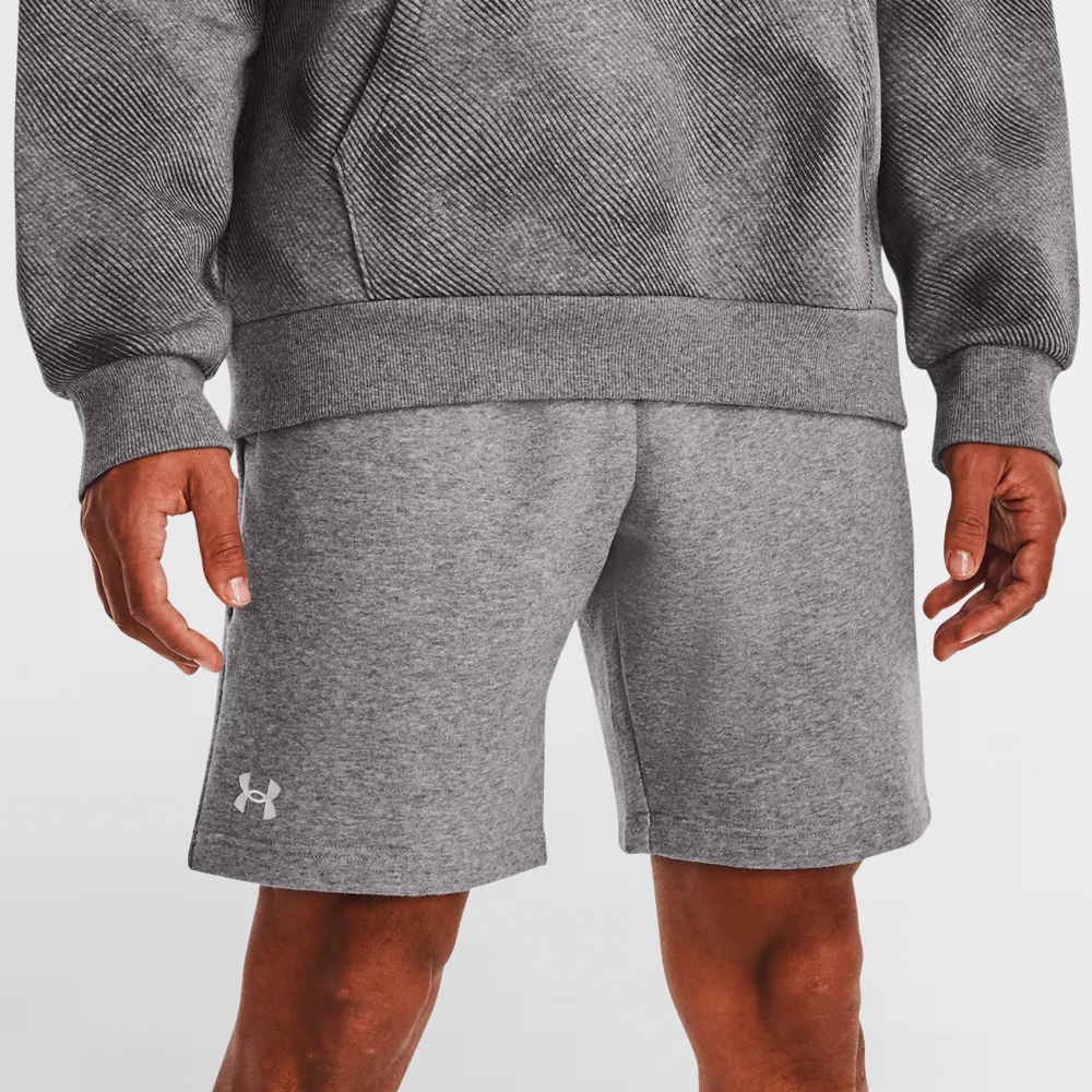 UNDER ARMOUR PANT. CORTO UA RIVAL FLEECE SHORTS - 1379779 025