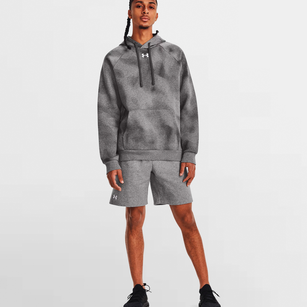 UNDER ARMOUR PANT. CORTO UA RIVAL FLEECE SHORTS - 1379779 025