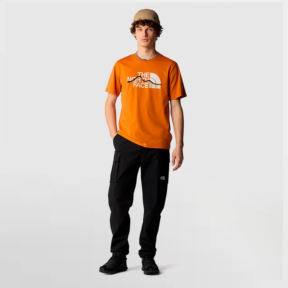 THE NORTH FACE CAMISETA S/S MOUNTAIN LINE TEE - NF0A87NTPCO