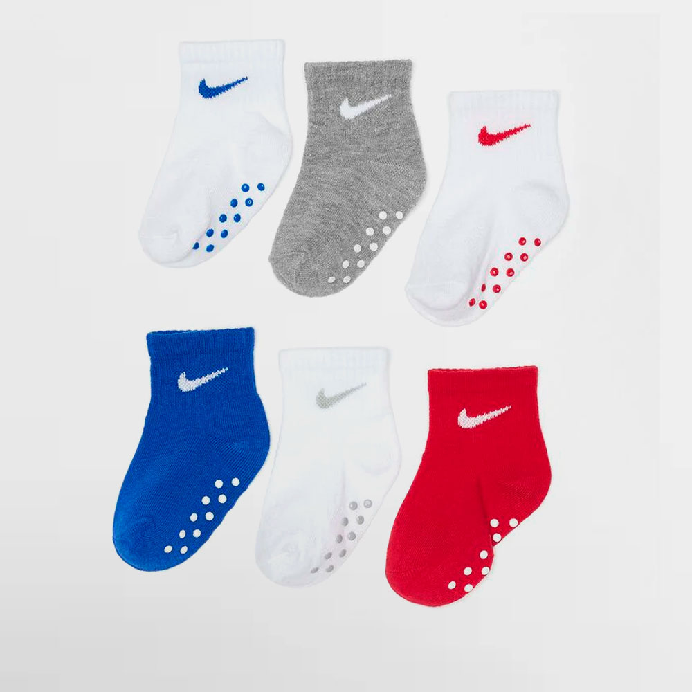 NIKE CALCETIN PACK 6 POP COLOR GRIPPER - NN0570 U89