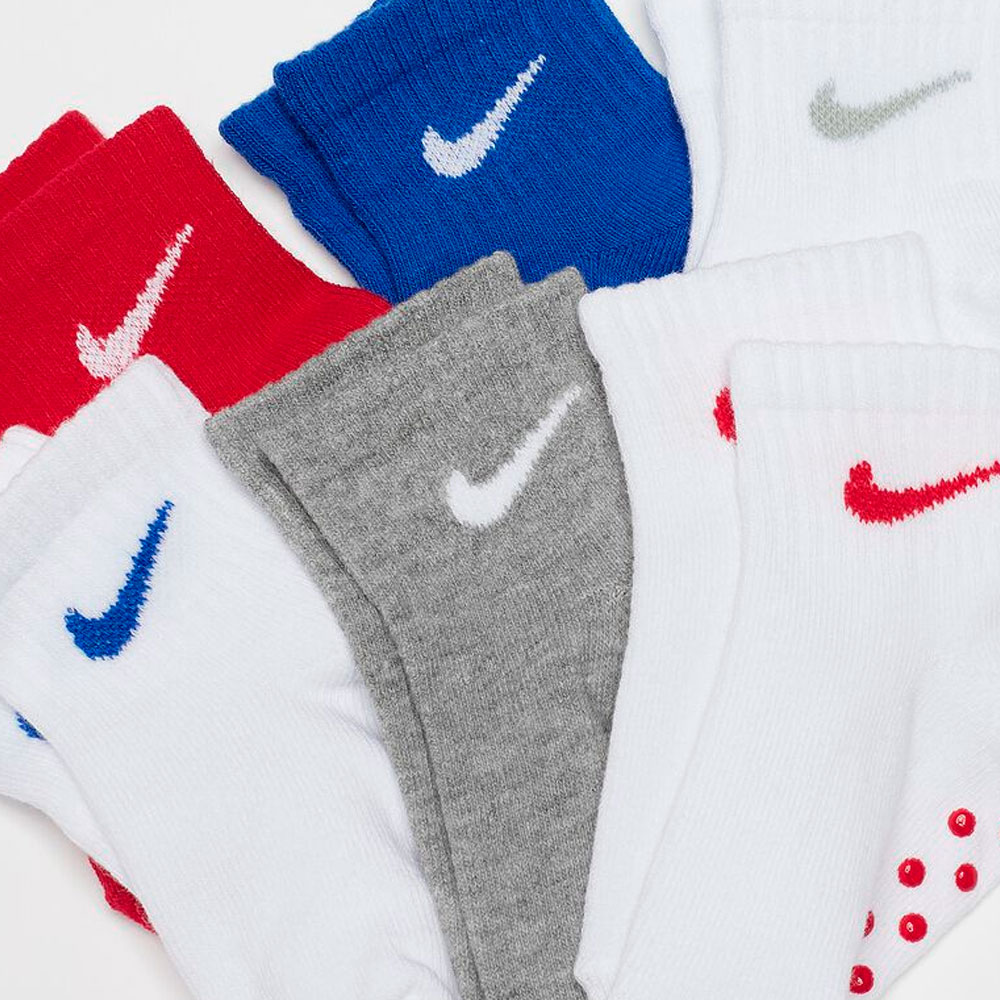 NIKE CALCETIN PACK 6 POP COLOR GRIPPER - NN0570 U89
