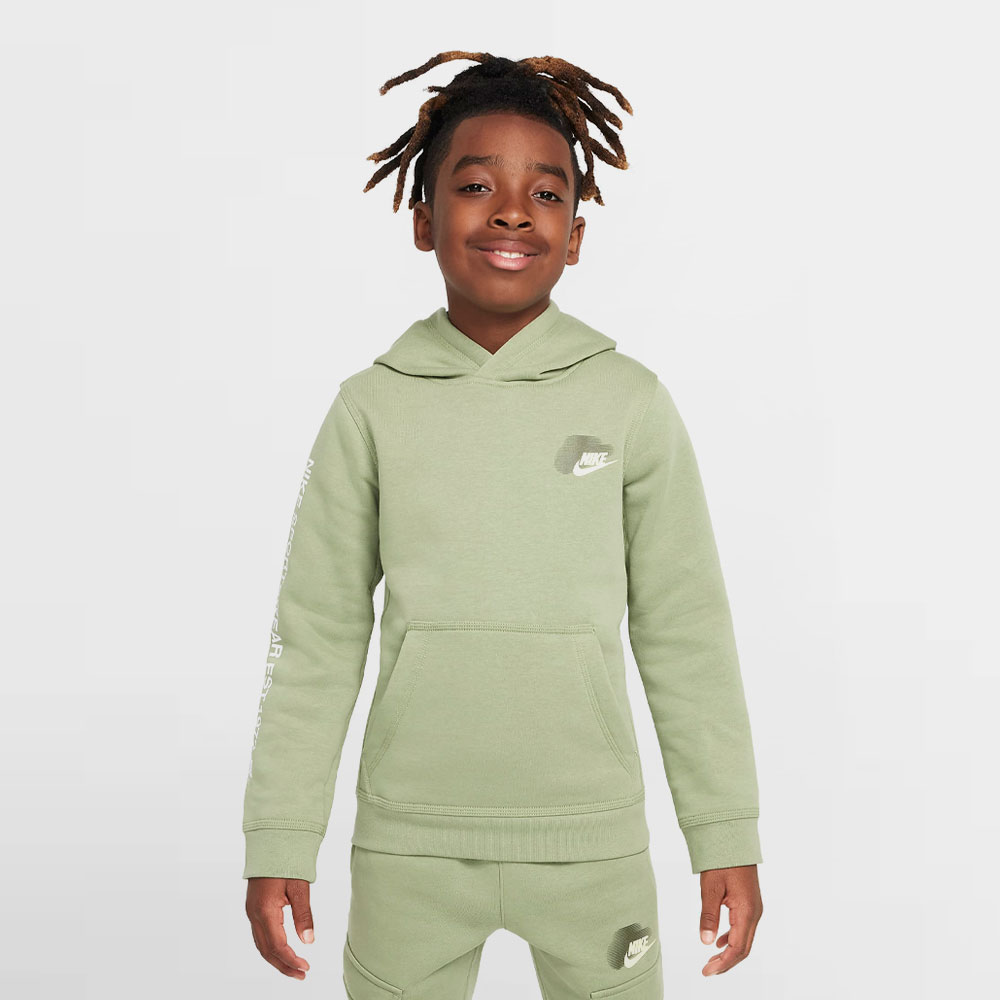 NIKE CANGURO K. NSW SI FLC PO HOOD BB2 - HM4339 386