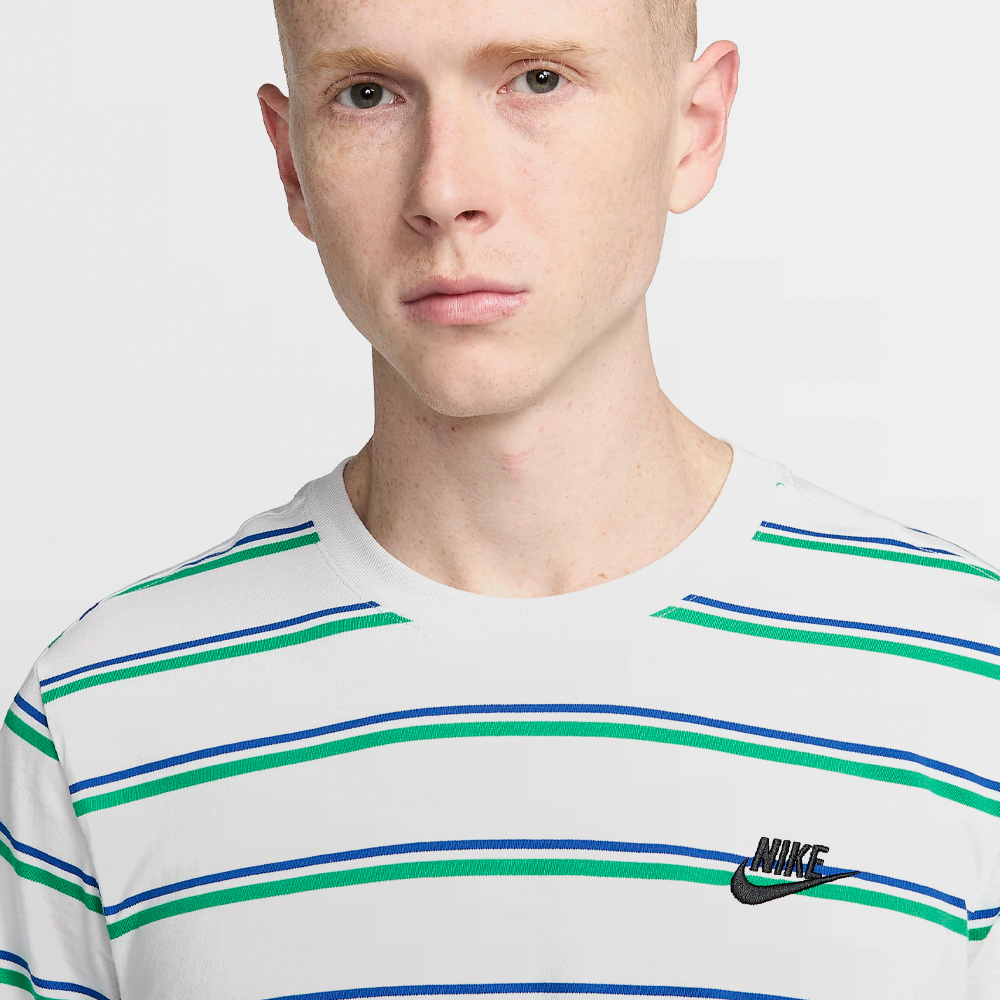 NIKE CAMISETA NSW TEE CLUB STRIPE - DZ2985 094