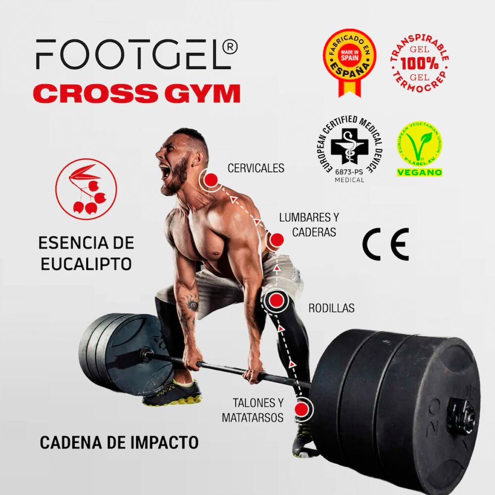 FOOTGEL PLANTILLA FOOTGEL CROSS GYM - 8800