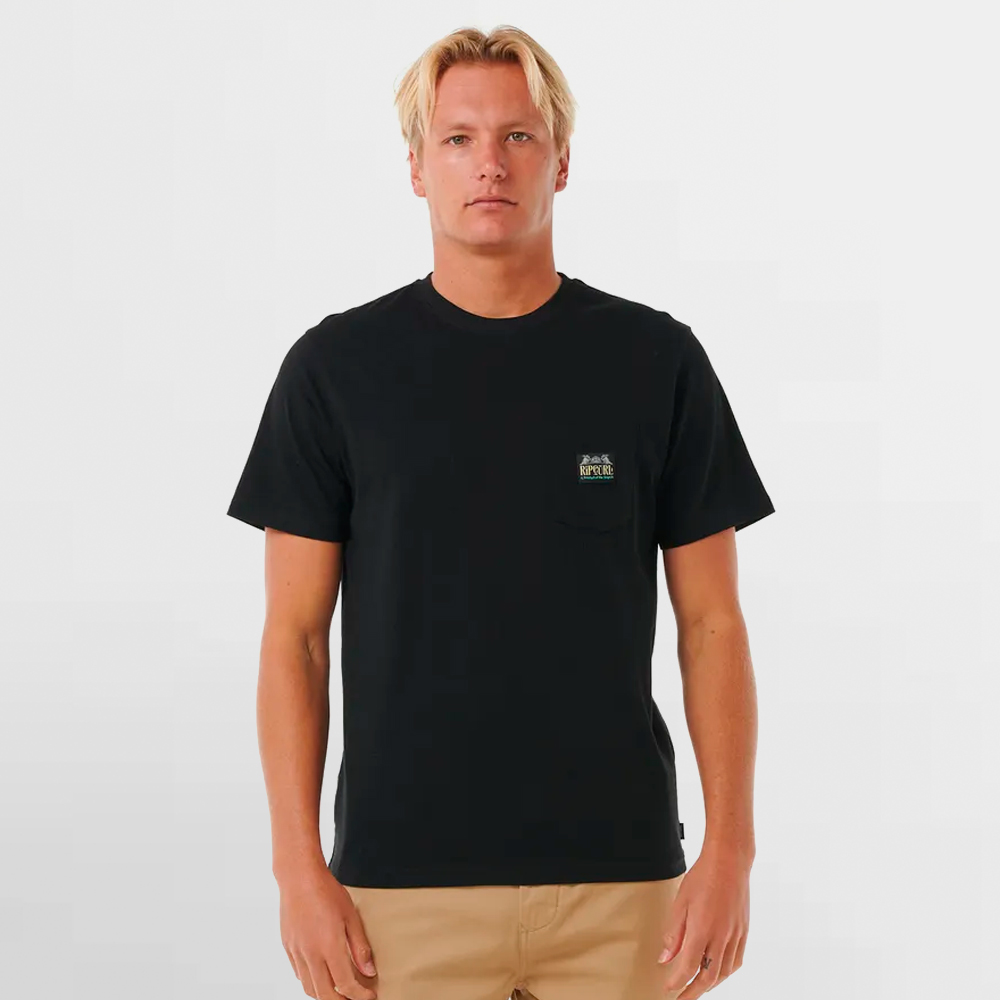RIP CURL CAMISETA HORIZON BADGE SS TEE - 0LEMTE 0090
