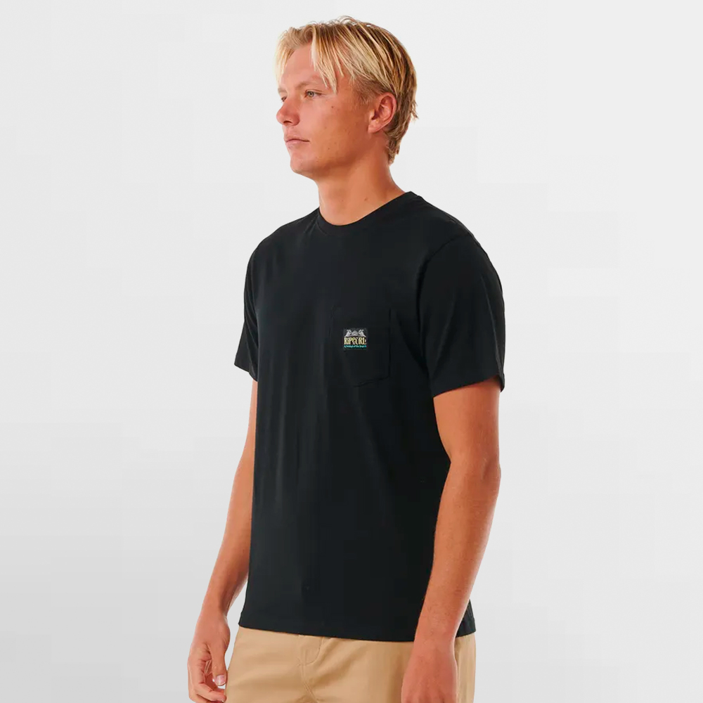 RIP CURL CAMISETA HORIZON BADGE SS TEE - 0LEMTE 0090