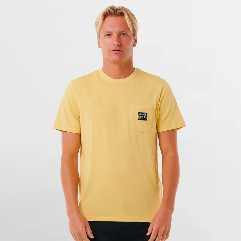 RIP CURL CAMISETA HORIZON BADGE SS TEE - 0LEMTE 0035