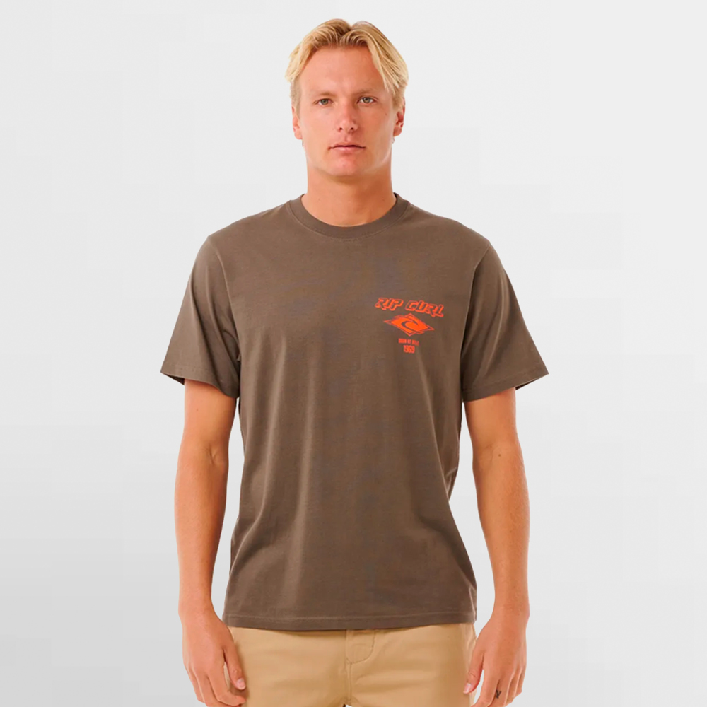 RIP CURL CAMISETA FADE OUT ICON TEE - 0CAMTE 2135