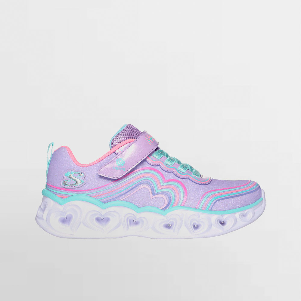 SKECHERS CALZADO HEART LIGHTS PS/GS - 302689L LVMT