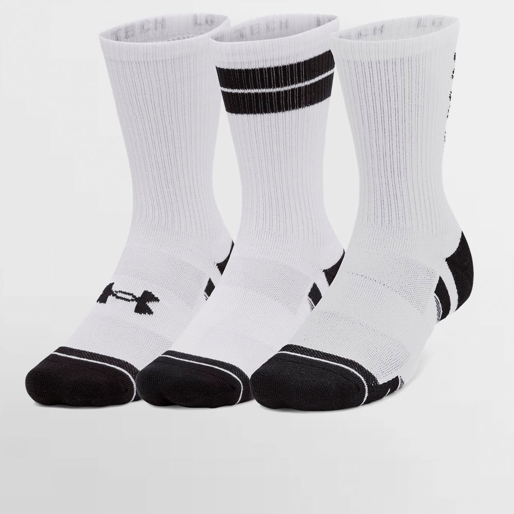 UNDER ARMOUR CALCETIN PACK 3 TECH CREW SOCKS - 1379515 101