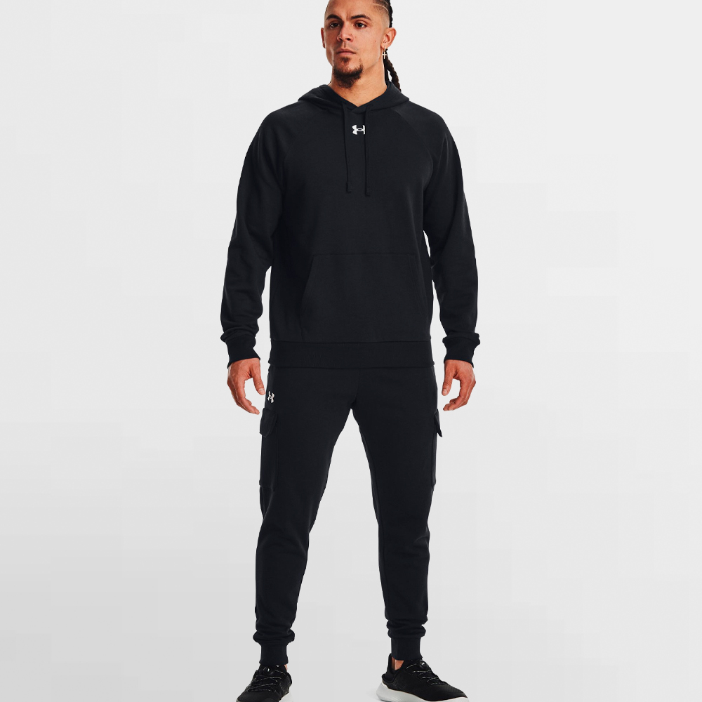 UNDER ARMOUR CANGURO RIVAL FLEECE HOODIE - 1379757 001