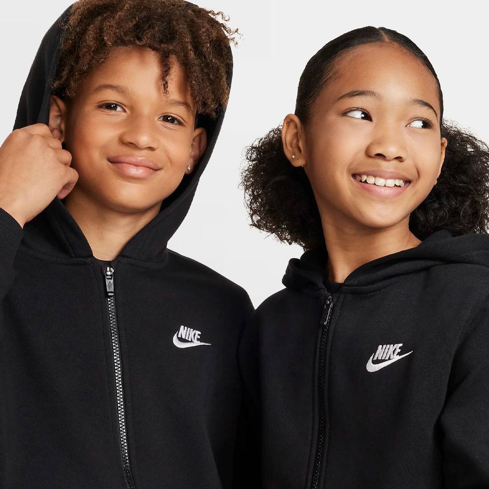 NIKE CANGURO FZ K. NSW CLUB FLEECE - FD3004 010