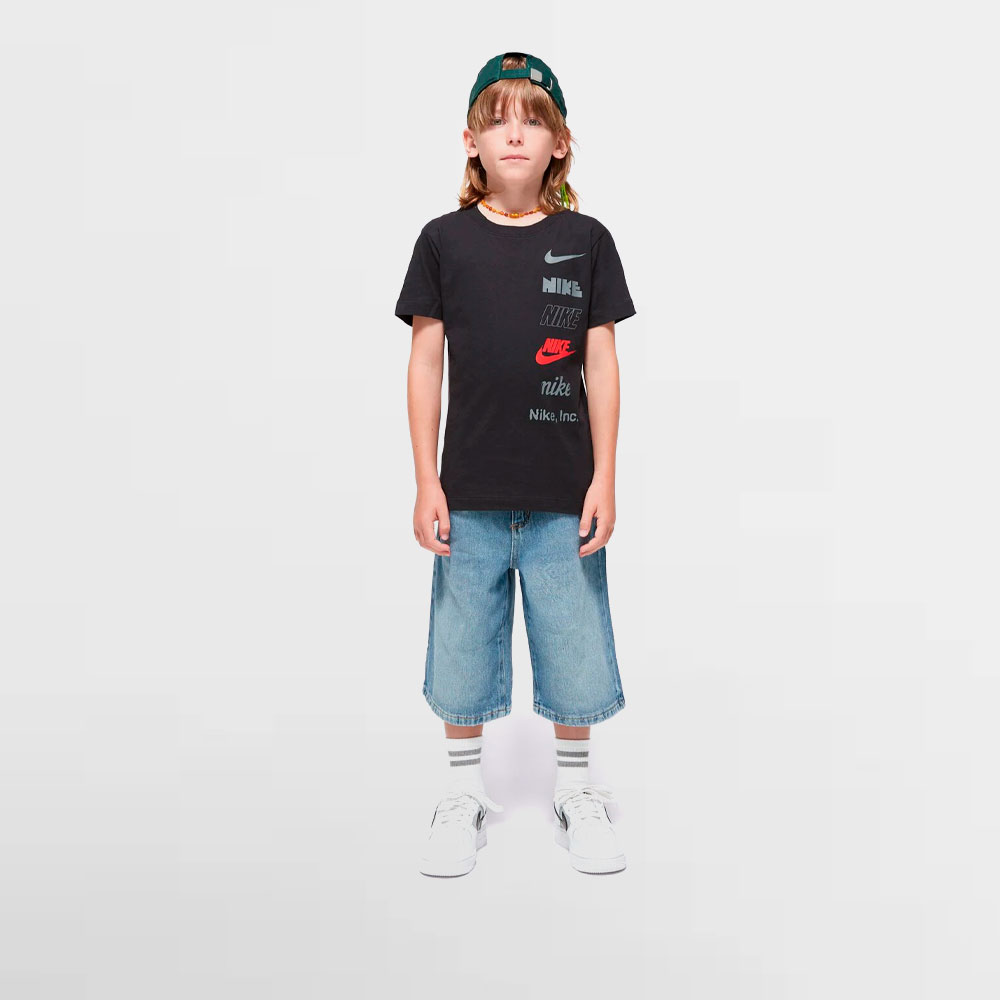 NIKE CAMISETA K. NSW TEE LOGO - HQ2289 010