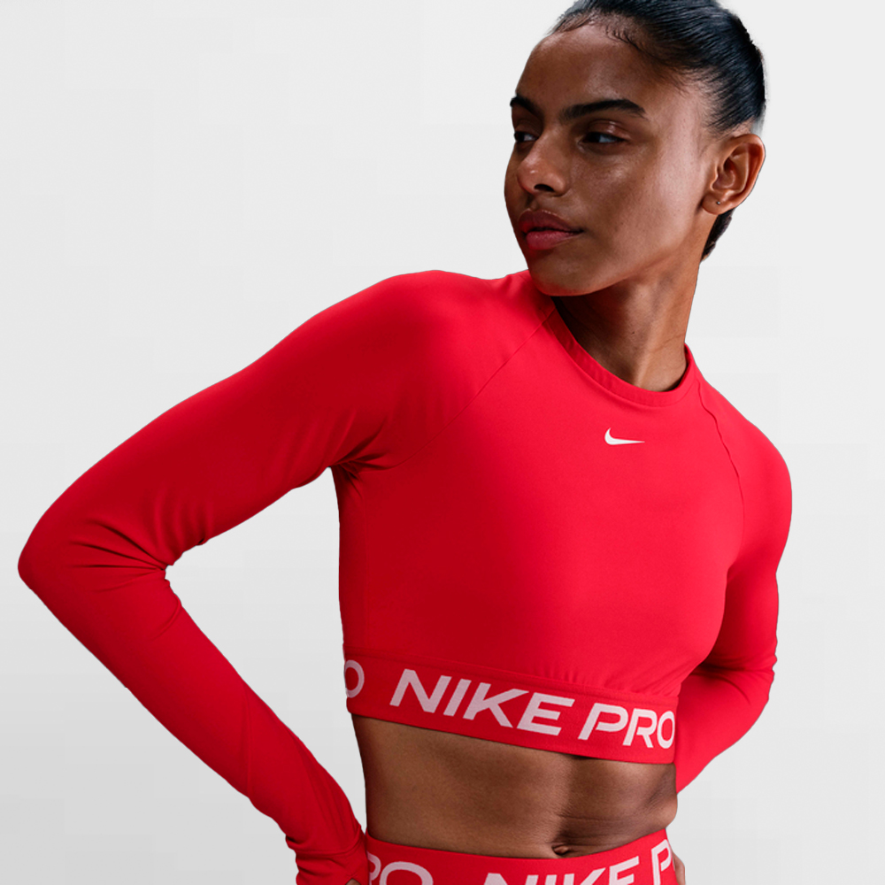 NIKE CAMISETA M/L W. PRO 365 CROP - FV5484 657