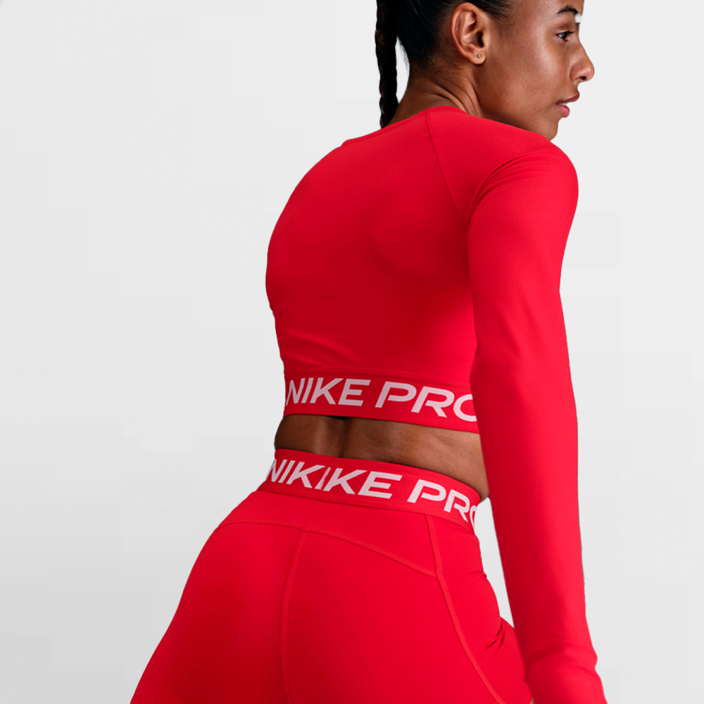 NIKE CAMISETA M/L W. PRO 365 CROP - FV5484 657