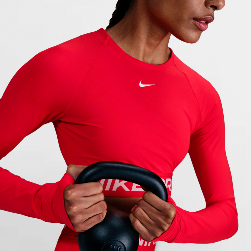 NIKE CAMISETA M/L W. PRO 365 CROP - FV5484 657