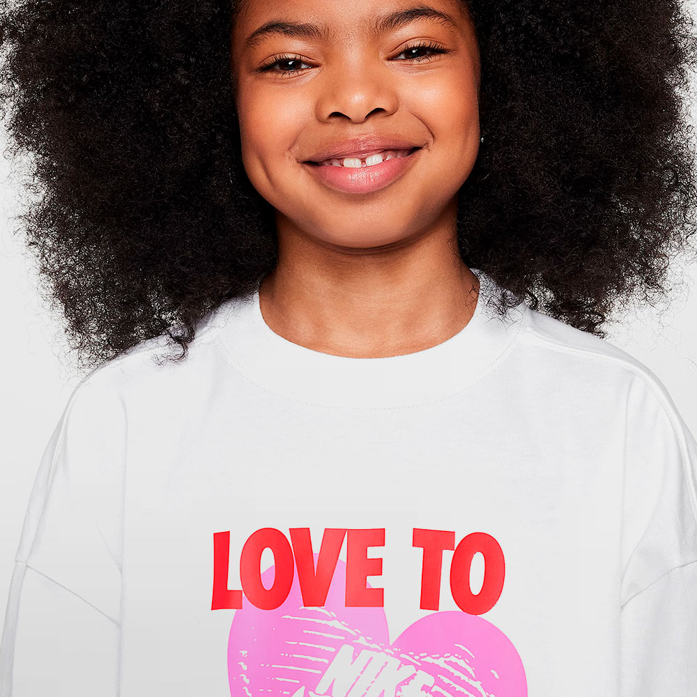 NIKE CAMISETA WG. NSW TEE HEART - HM6323 100
