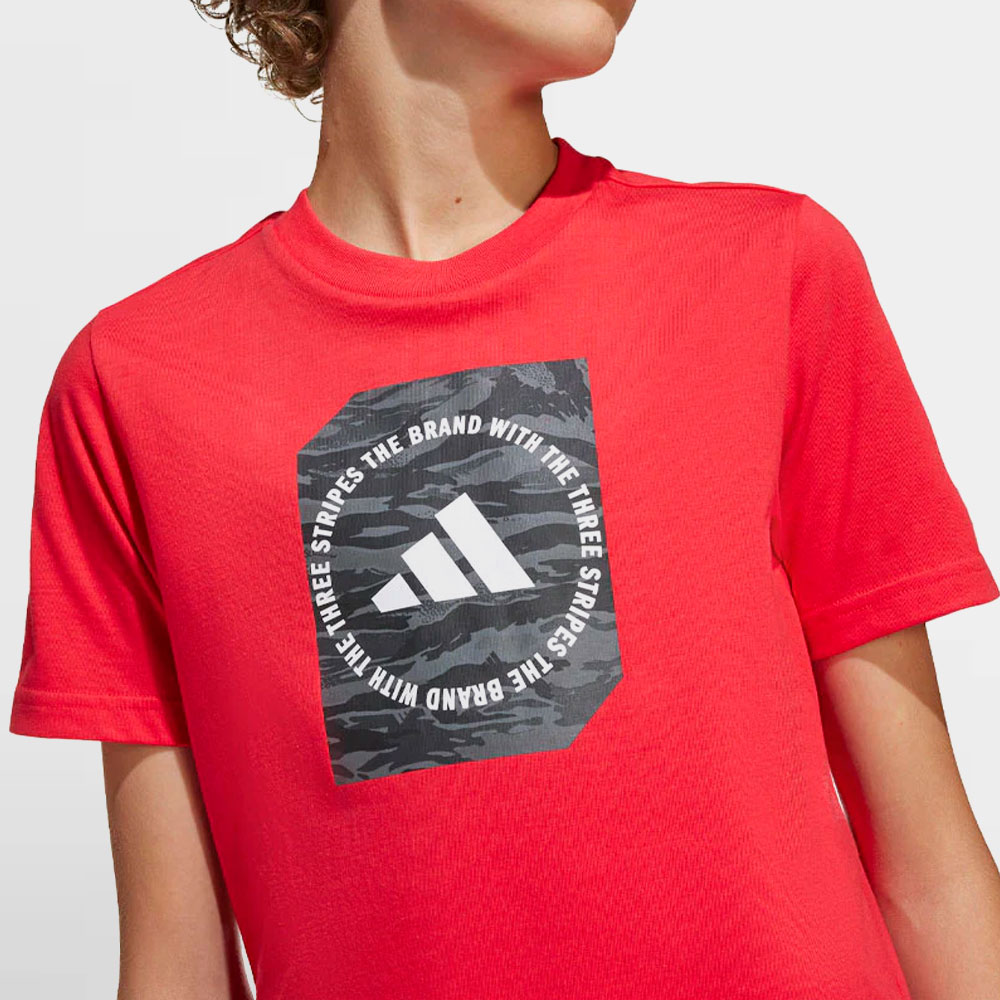 ADIDAS CAMISETA K. CAMO BOX - JM8233