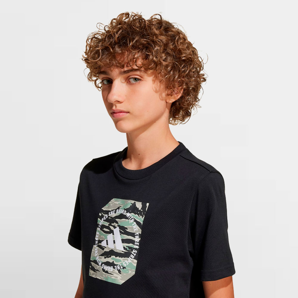 ADIDAS CAMISETA K. CAMO BOX - JM8234