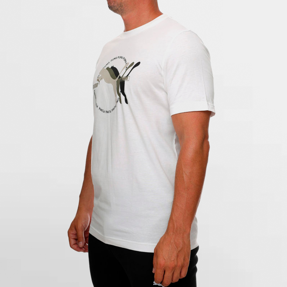 PUMA CAMISETA GRAPHICS MULTIPLE LOGO TEE - 684826 02
