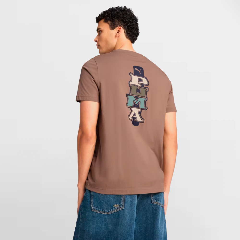PUMA CAMISETA GRAPHICS PUMA BACK TEE - 684832 93